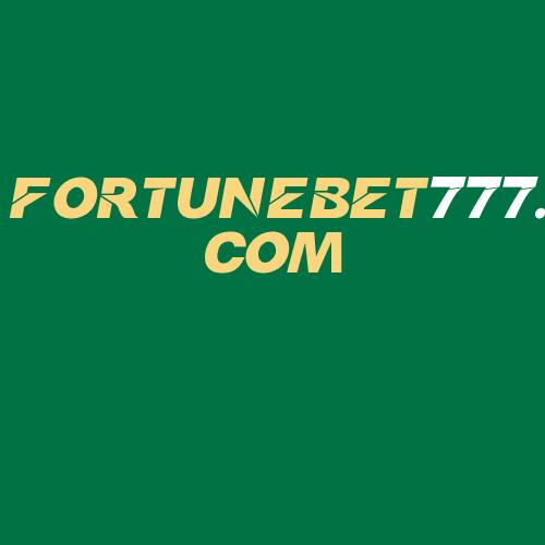 Logo da FORTUNEBET777